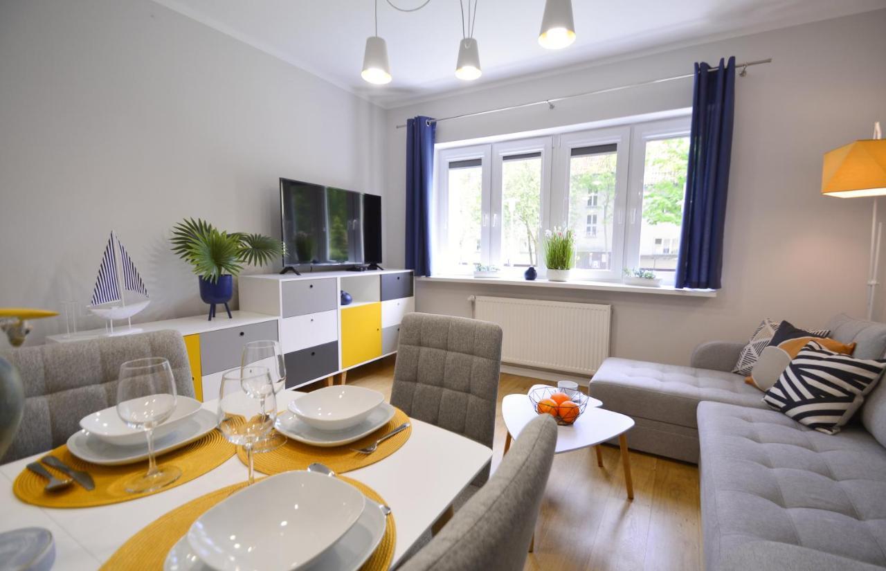 Sunset Apartments - Kapitanska - Plaza 500M Świnoujście Exterior foto
